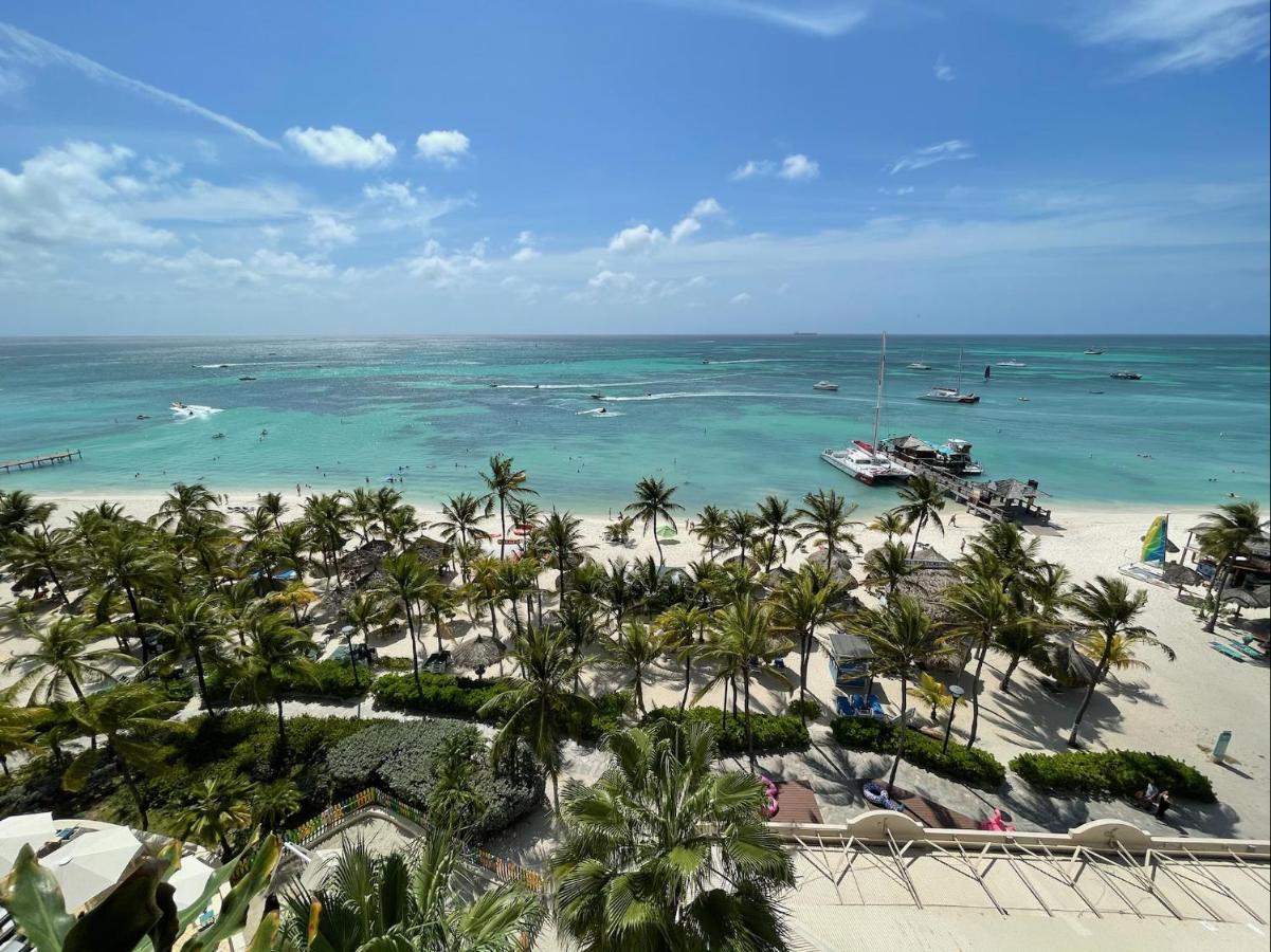 Luxury Ocean View Condo @ Aruba'S Palm Beach Exterior photo